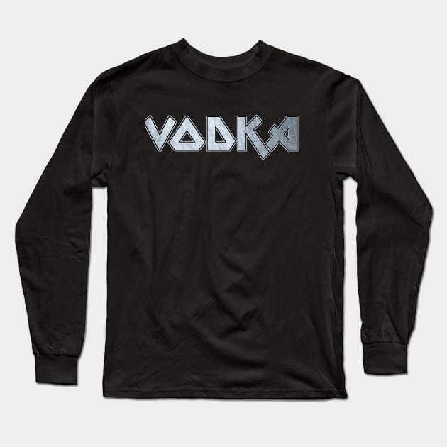 Vodka Long Sleeve T-Shirt by KubikoBakhar